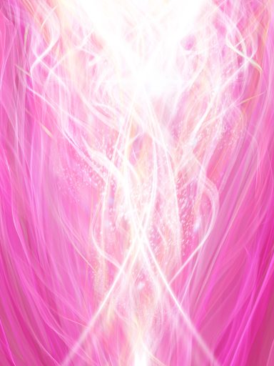 Fondo suave con tonos rosados y efectos de luz difusa.