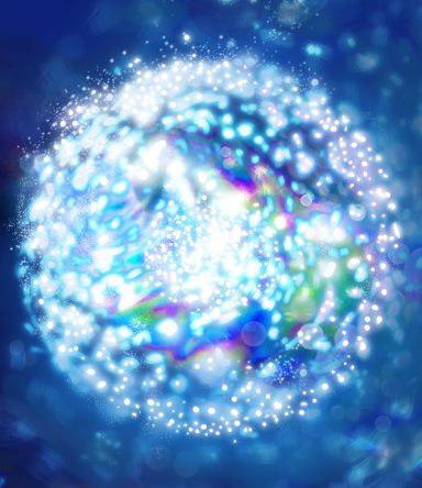 Apple Pen sobre Ipad, Pintura Digital impresa sobre Lienzo